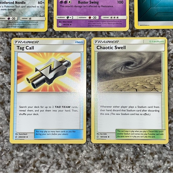 2019 POKEMON Trainer Energy Alolan Dhelmise Mixed Bundle Card Lot Of 5ea - Picture 4 of 4